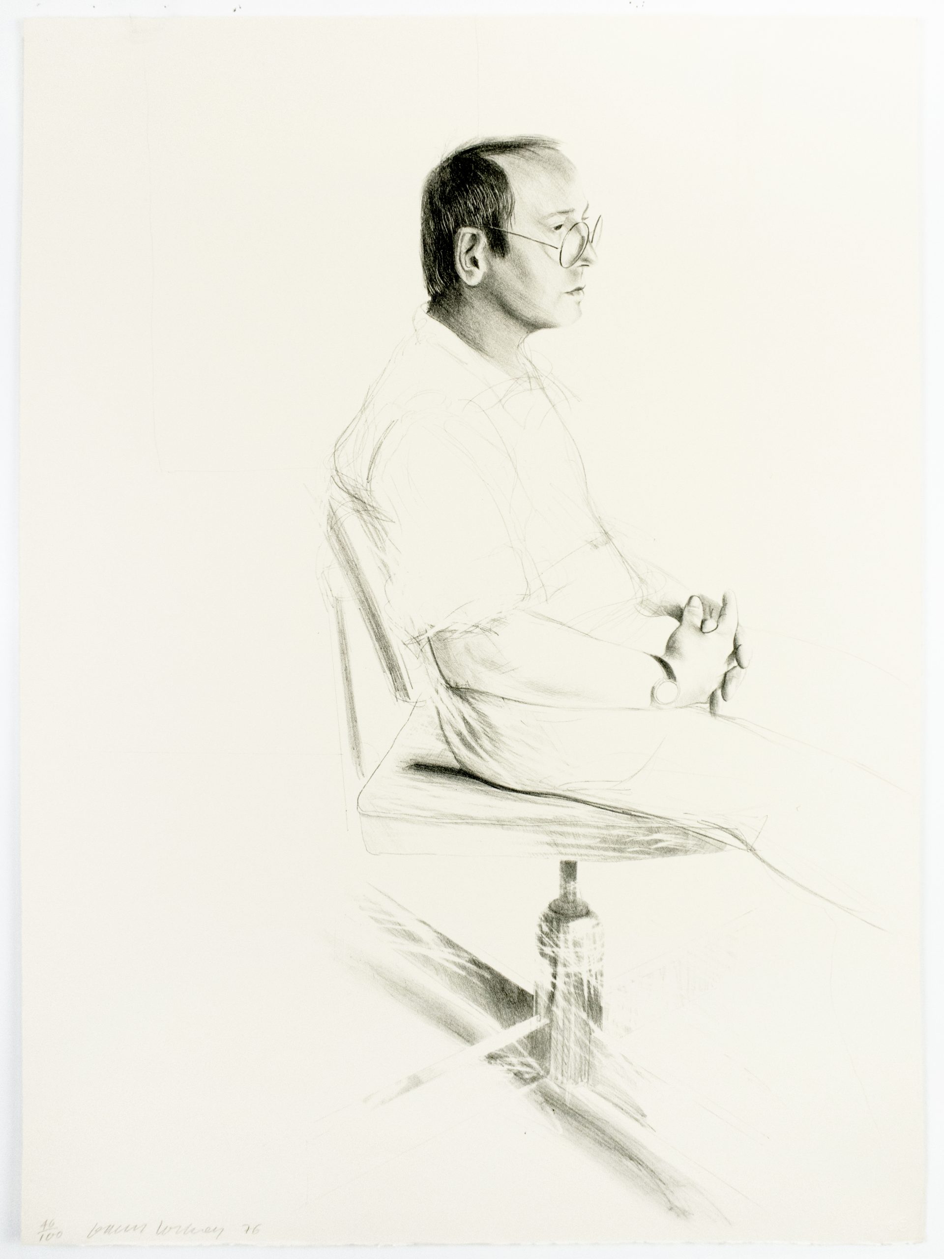 Mo McDermott by David Hockney
