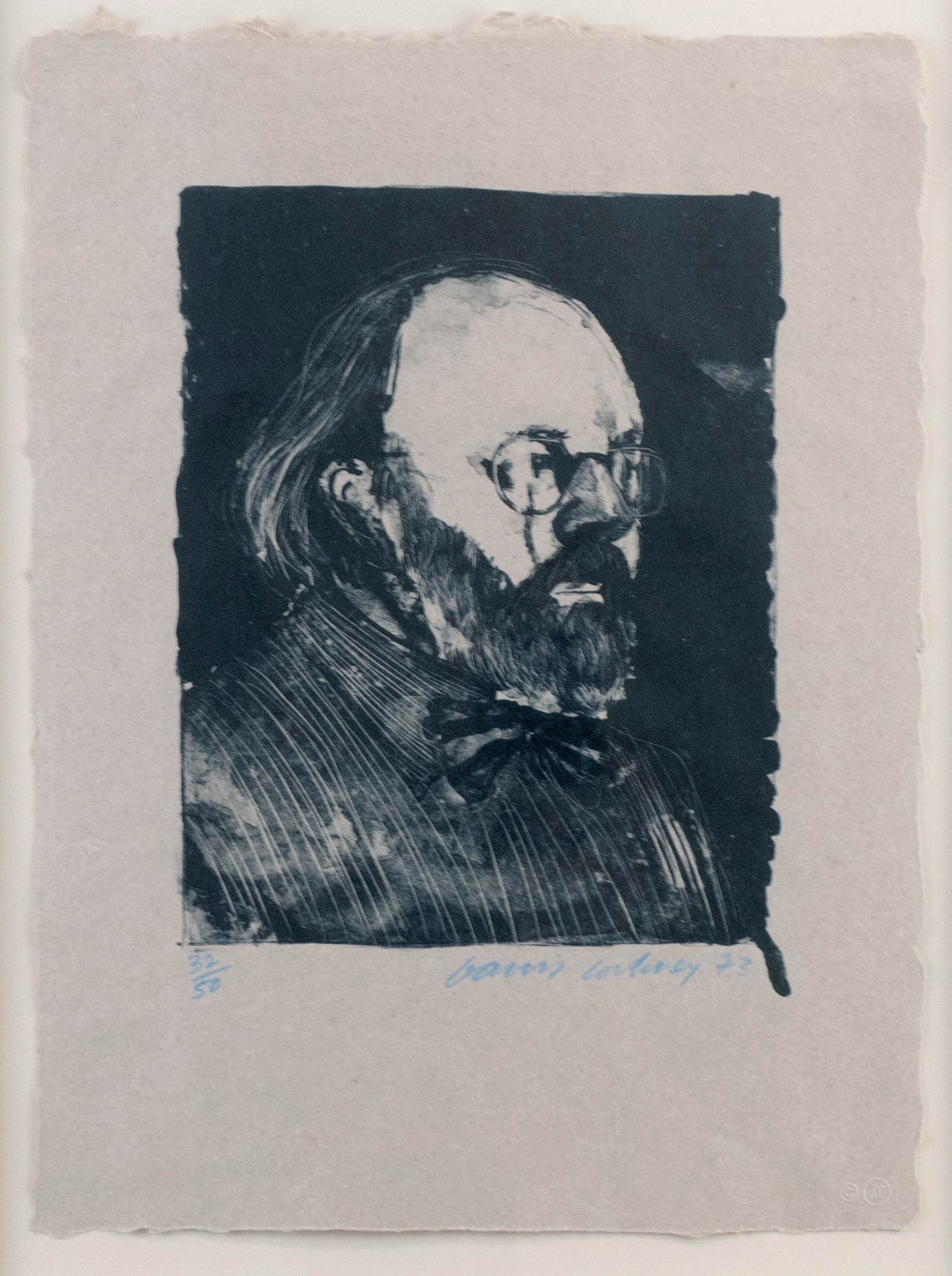 Henry ’73 (Framed) by David Hockney