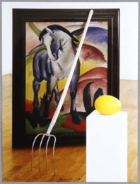 In the Galaxy of Blue Horse (1991) by Braco Dimitrijevic at Eyestorm