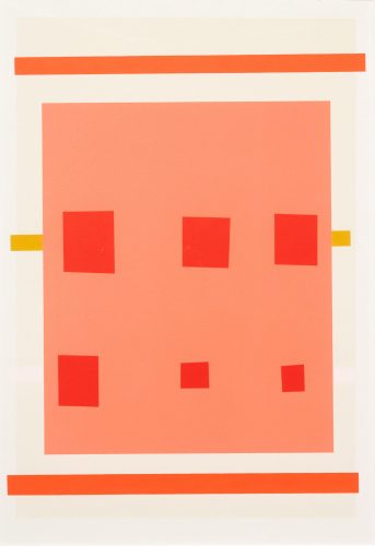 Untitled (Pink) by Imi Knoebel