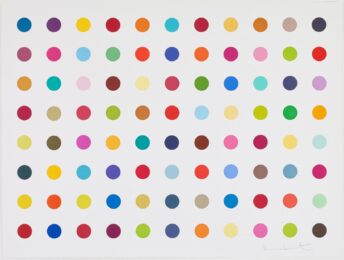 M-Fluorobenzylamine by Damien Hirst at Vogtle Contemporary