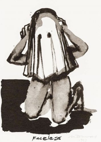 Faceless by Marlene Dumas