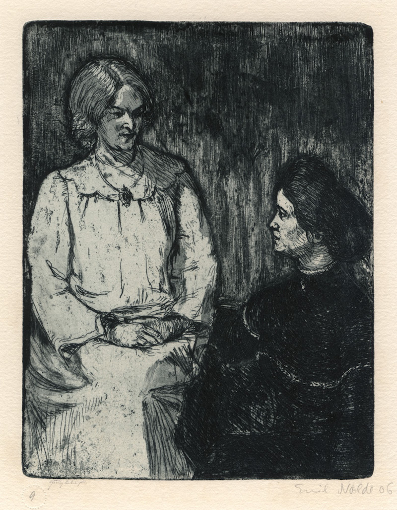 Freundinnen by Emil Nolde