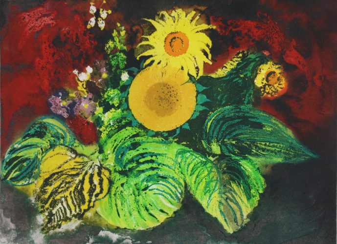 Sunflowers by John Piper