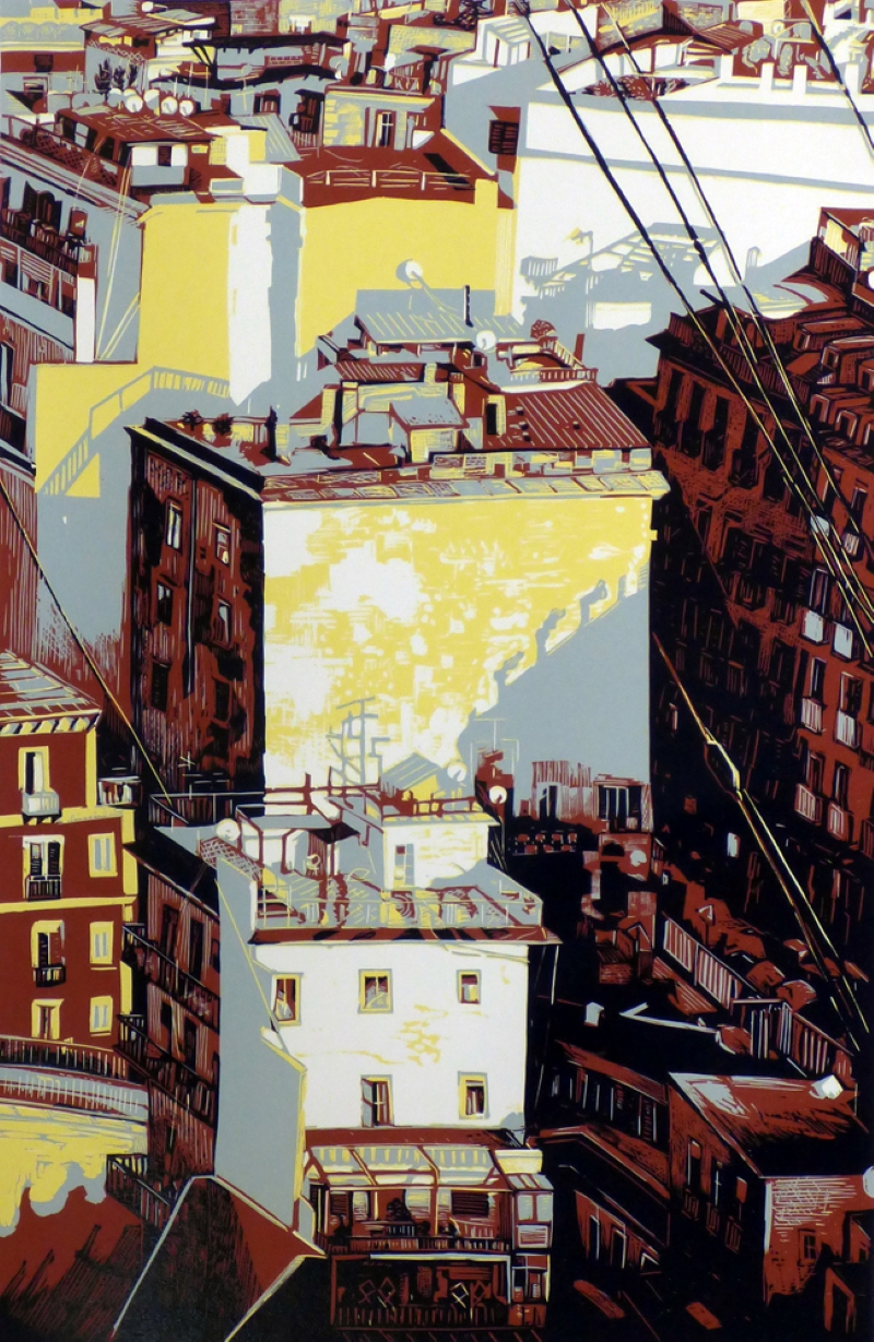 From Above Naples. by Pascale Hémery