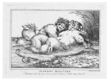 Sleeping Monsters. by John Hamilton Mortimer at Emanuel von Baeyer - Cabinet