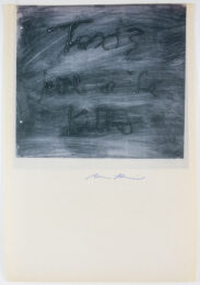 Taxis? Kill or be killed by Rene Ricard at Petersburg Press