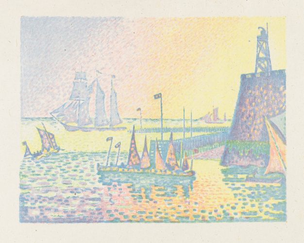 Le Soir – JetÉe De Flessingue by Paul Signac at