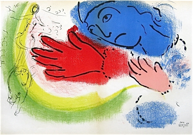 Woman Circus Rider by Marc Chagall