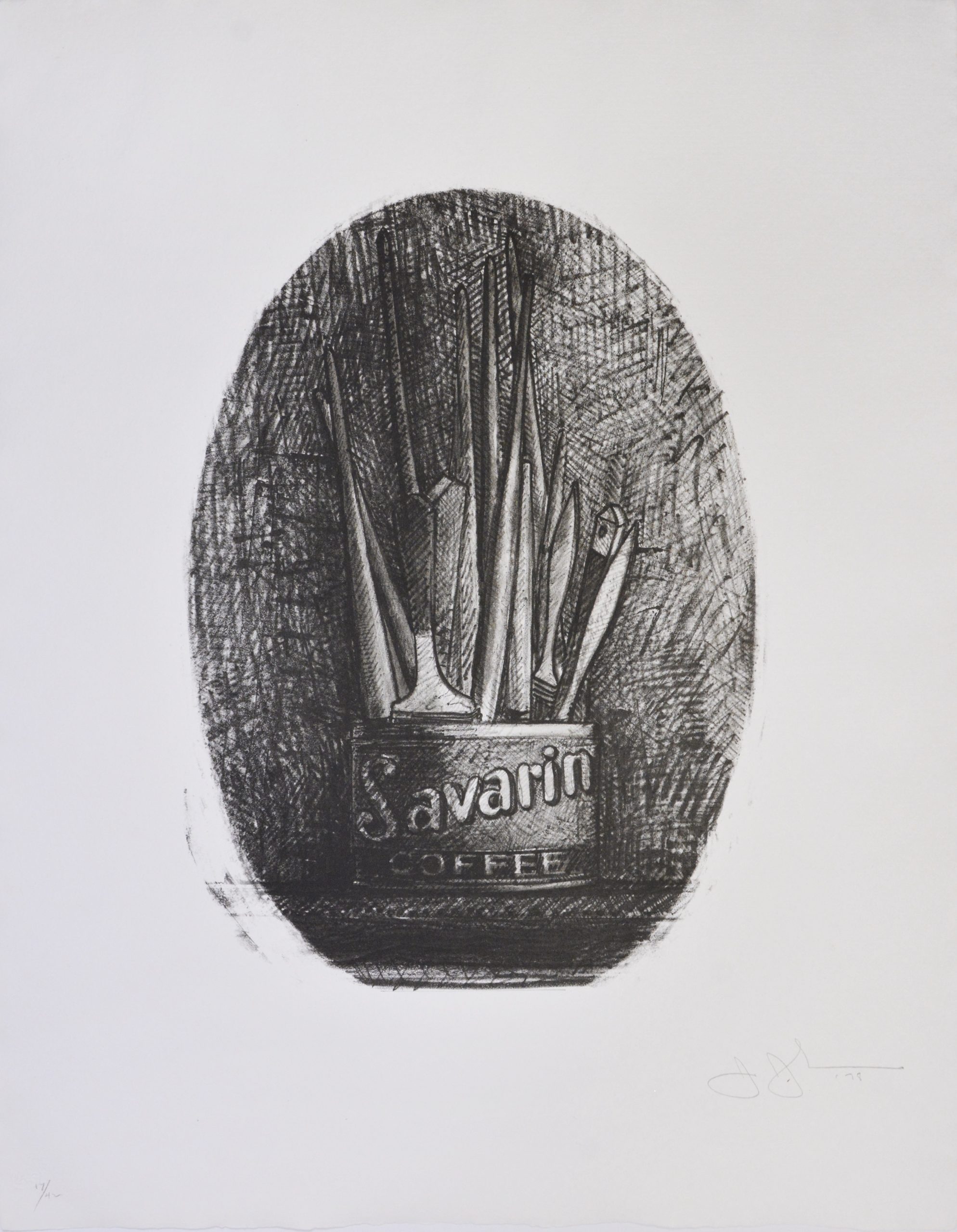 Savarin 4 by Jasper Johns