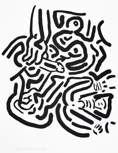 Bad Boys by Keith Haring