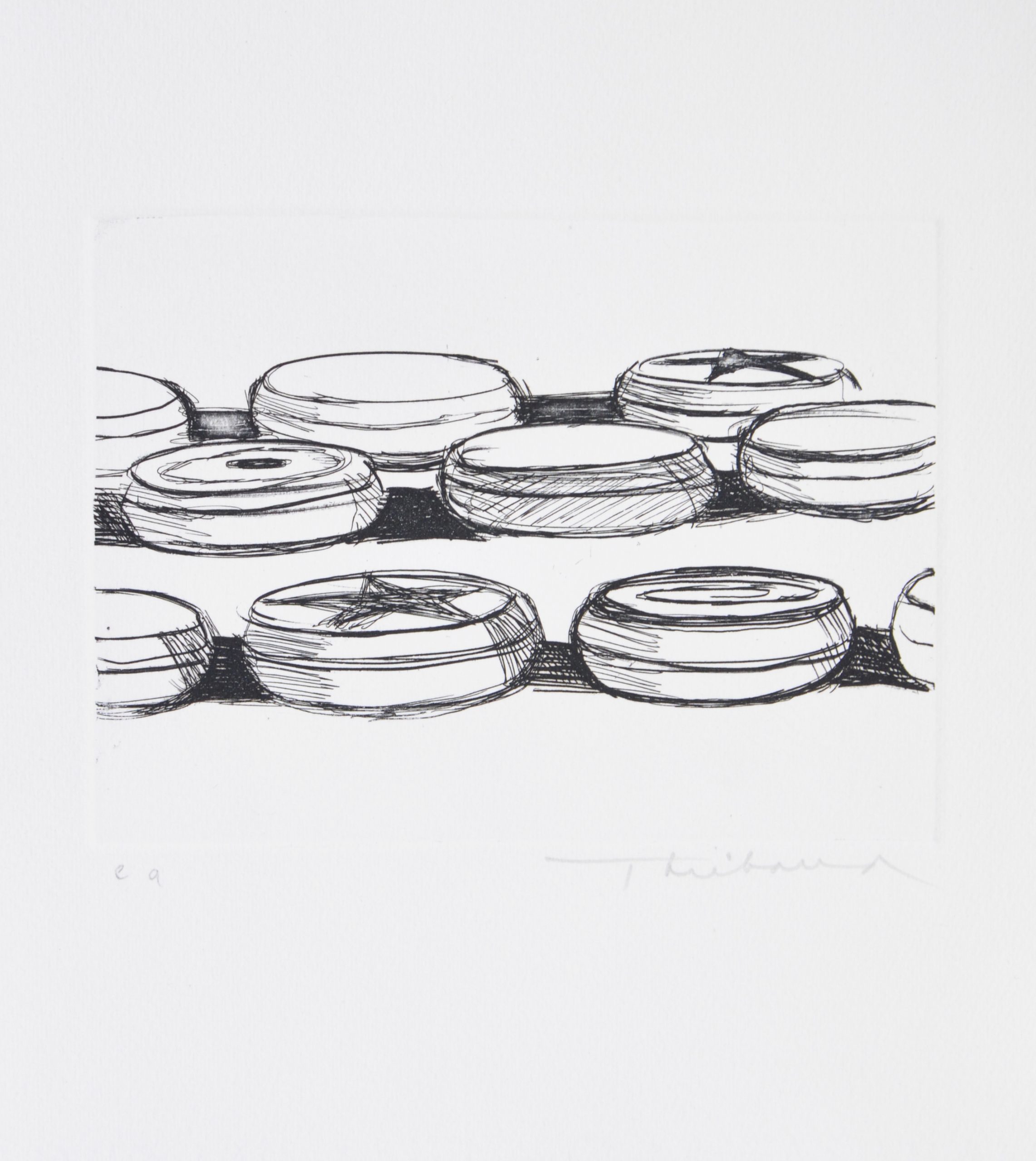 Untitled by Wayne Thiebaud