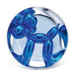 Balloon Dog (Blue) by Jeff Koons at Taglialatella Galleries