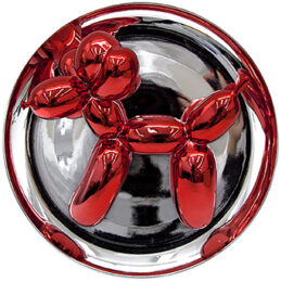 Balloon Dog (Red) by Jeff Koons at Taglialatella Galleries
