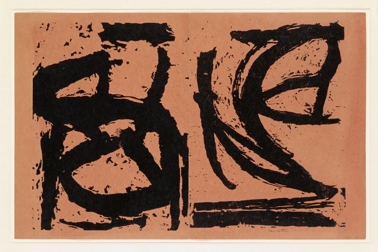 Untitled (The Song of the Border-Guard) by Cy Twombly