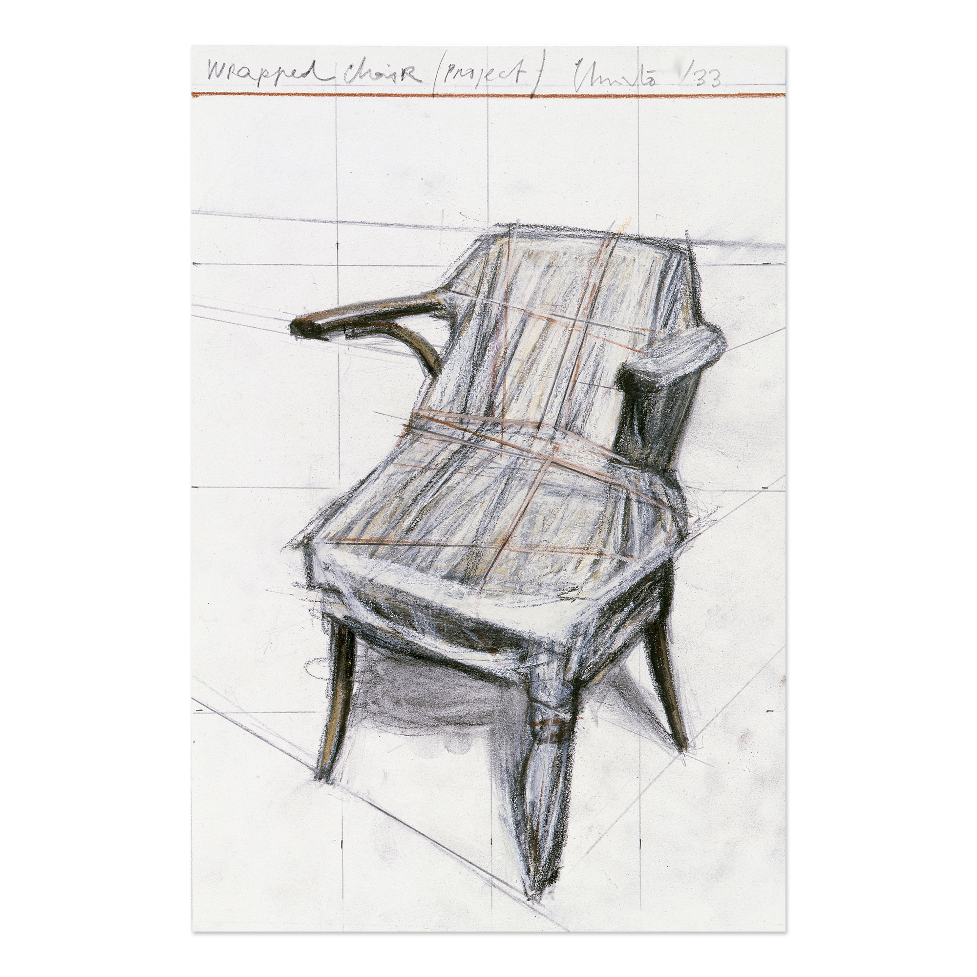 Wrapped Chair (Project) by Christo