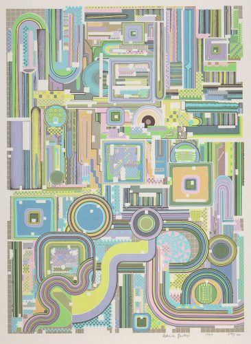 Untitled (Rothko Portfolio) by Eduardo Paolozzi