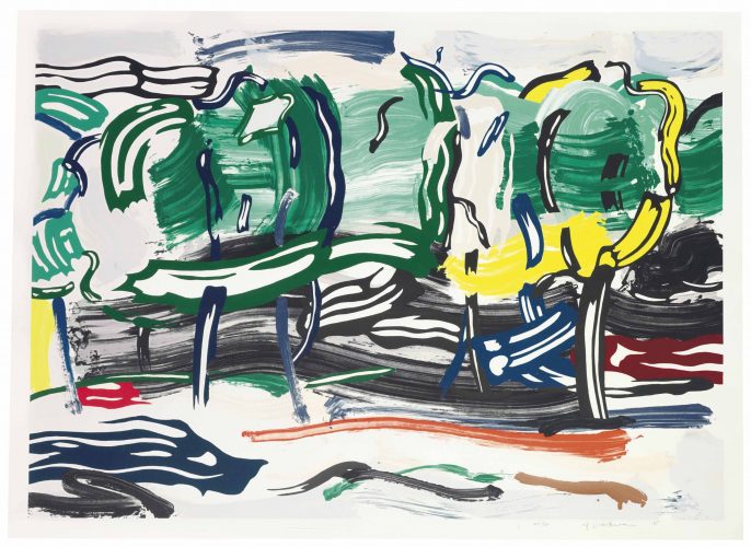 Road Before the Forest by Roy Lichtenstein
