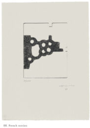 Literature or Life III by Eduardo Chillida at Gallery Har-El, Printers & Publishers
