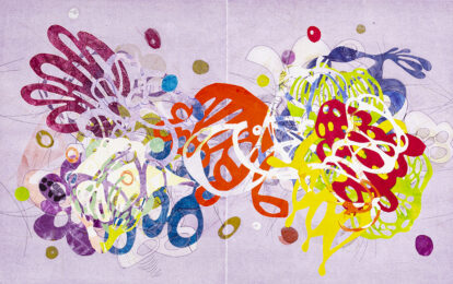 On and On #73 by Taiko Chandler at Oehme Graphics