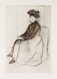 Reflection by Mary Cassatt at Christopher-Clark Fine Art