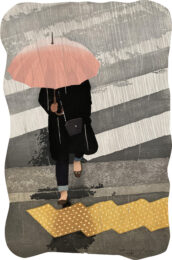 Slippery When Wet by Daniel Kelly at Hanga Ten - Contemporary Japanese Prints