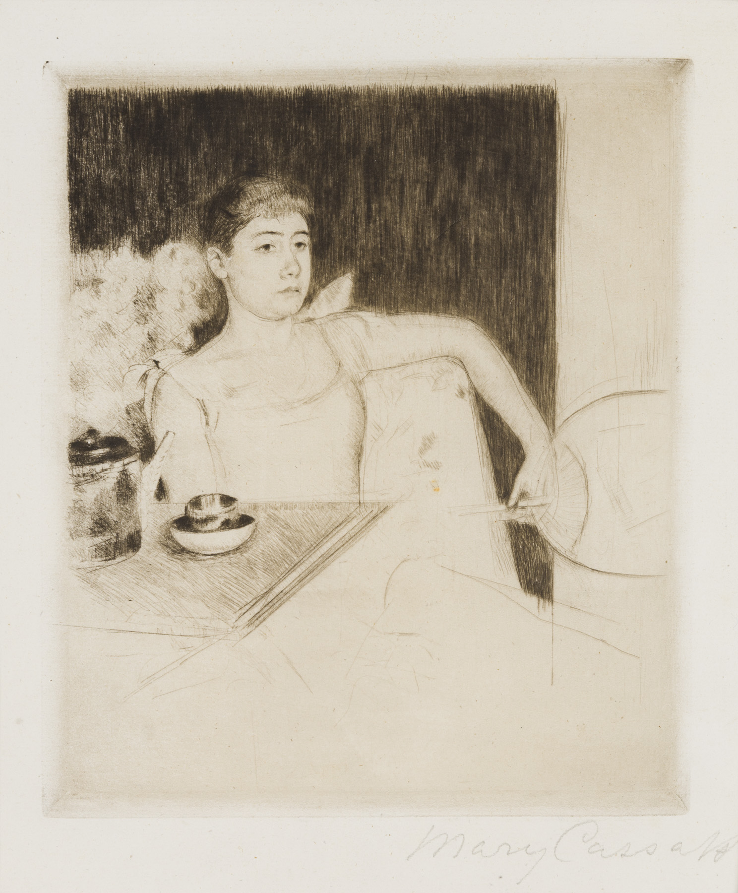 Tea by Mary Cassatt