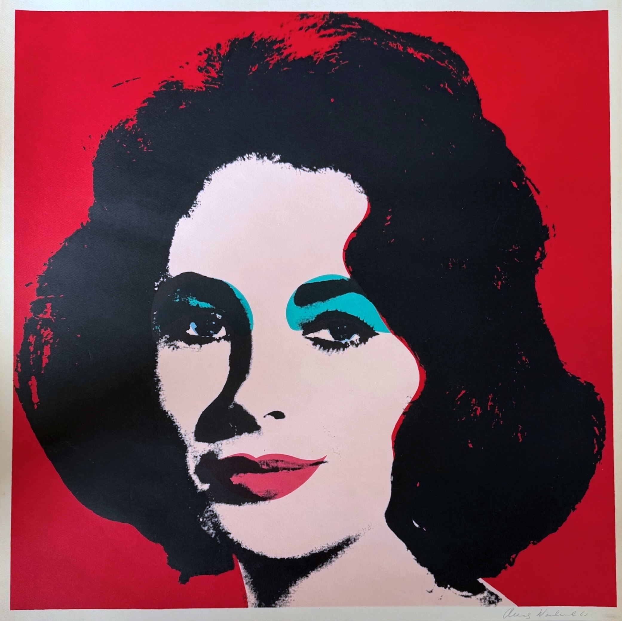 Liz by Andy Warhol