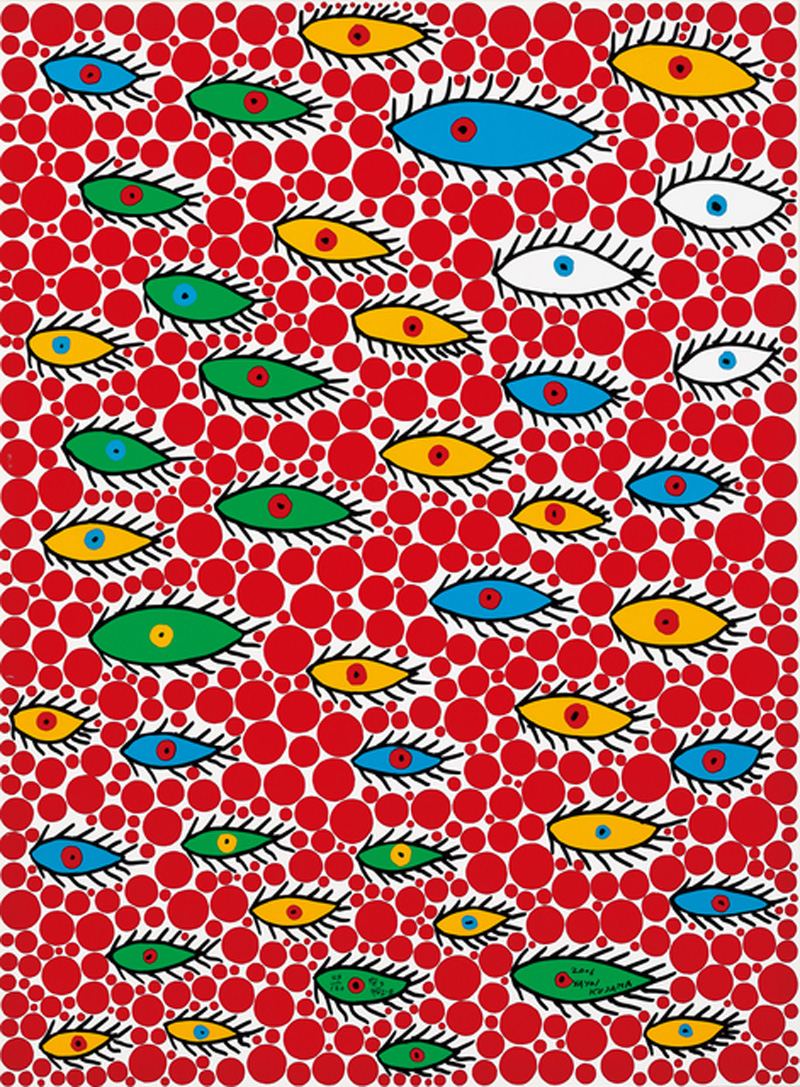 Buy Eyes Flying in the Sky by Yayoi Kusama Printed Editions