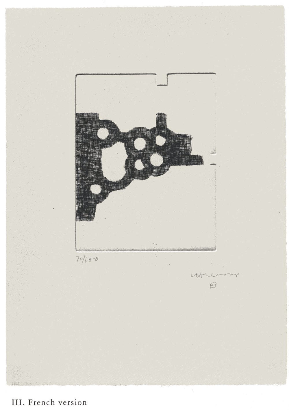 Literature or Life III by Eduardo Chillida