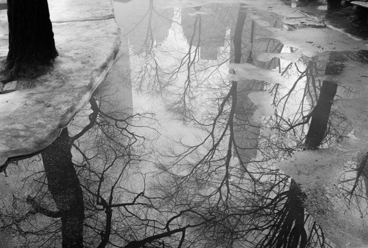 Empty New York IV by Duane Michals at