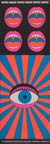 Word and Image Poster by Tadanori Yokoo at