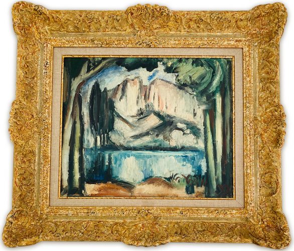 “Le Lac” (the Lake) by Achille-Emile Othon Friesz at