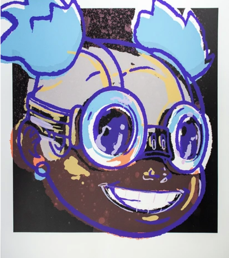 Lilac 32 by Hebru Brantley