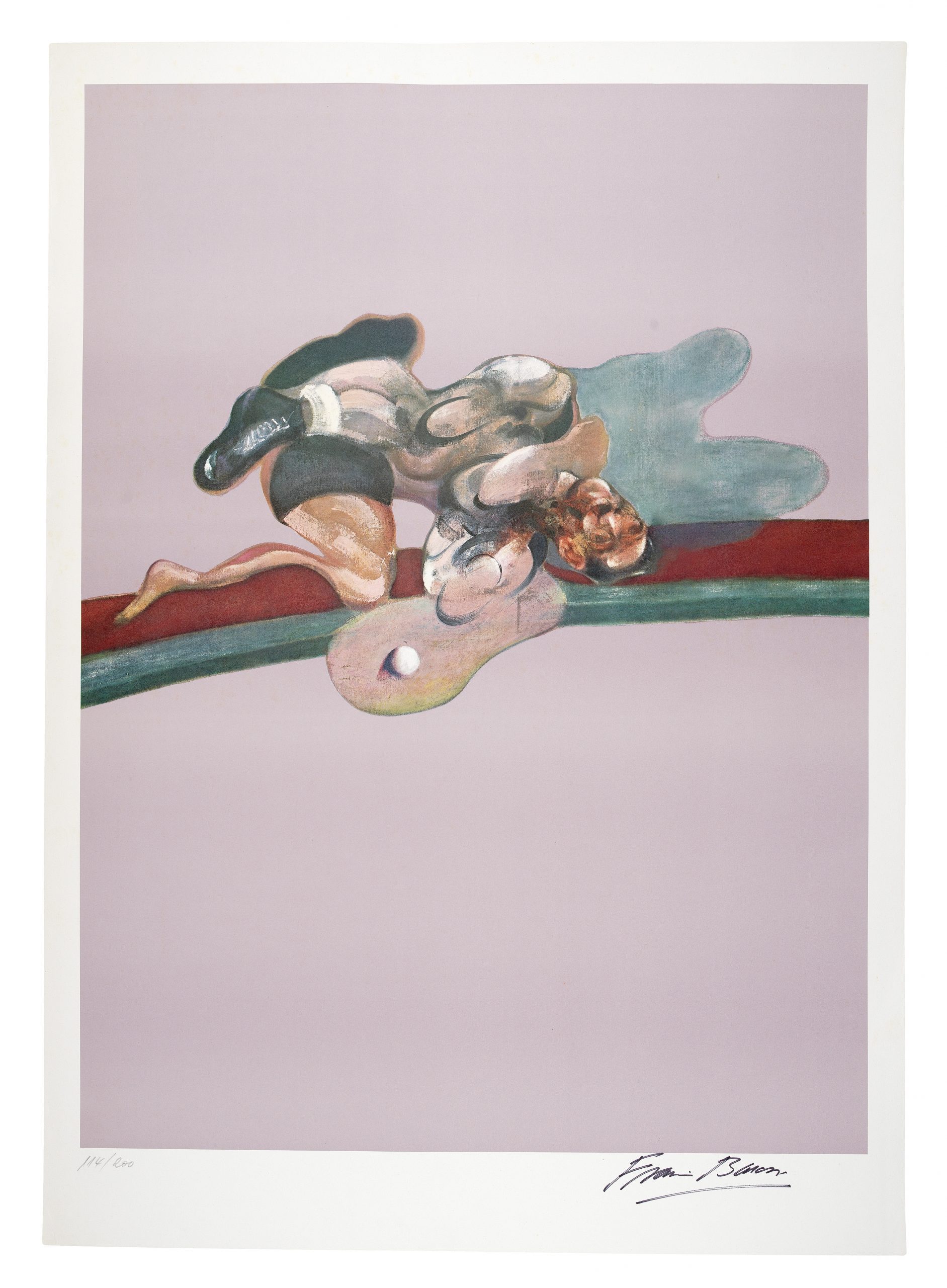 Triptych (After the Left Panel of Triptych, 1971, in Memory of George Dyer) by Francis Bacon