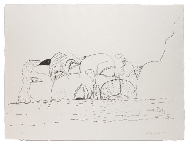 Sea by Philip Guston