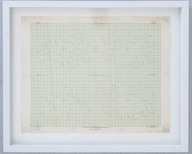 Study – Sketch for a Structural Constellation by Josef Albers