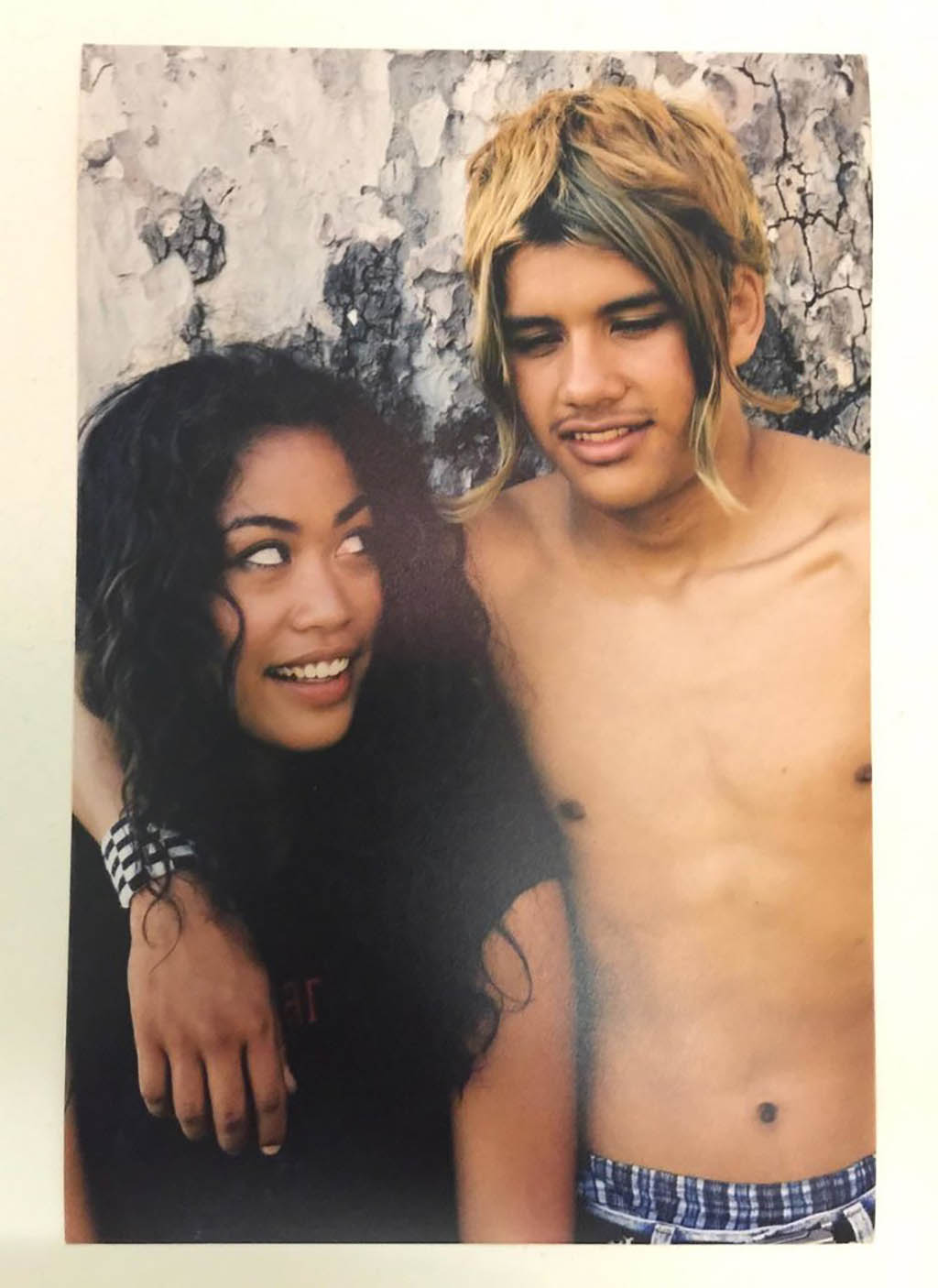 Untitled (Tiffany Limos & Jonathan Velasquez) by Larry Clark