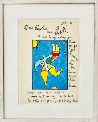 Nan Dans Le Ciel by Niki de Saint Phalle at