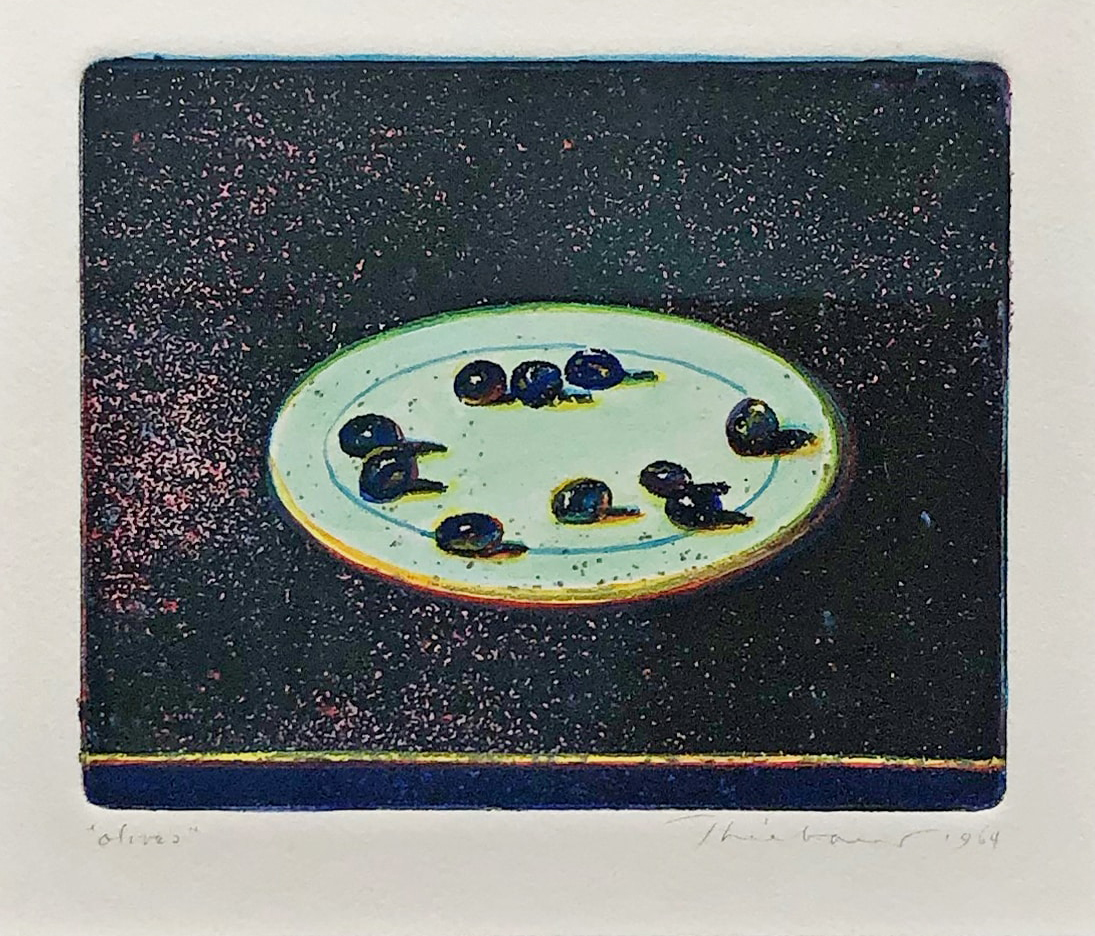 Olives by Wayne Thiebaud