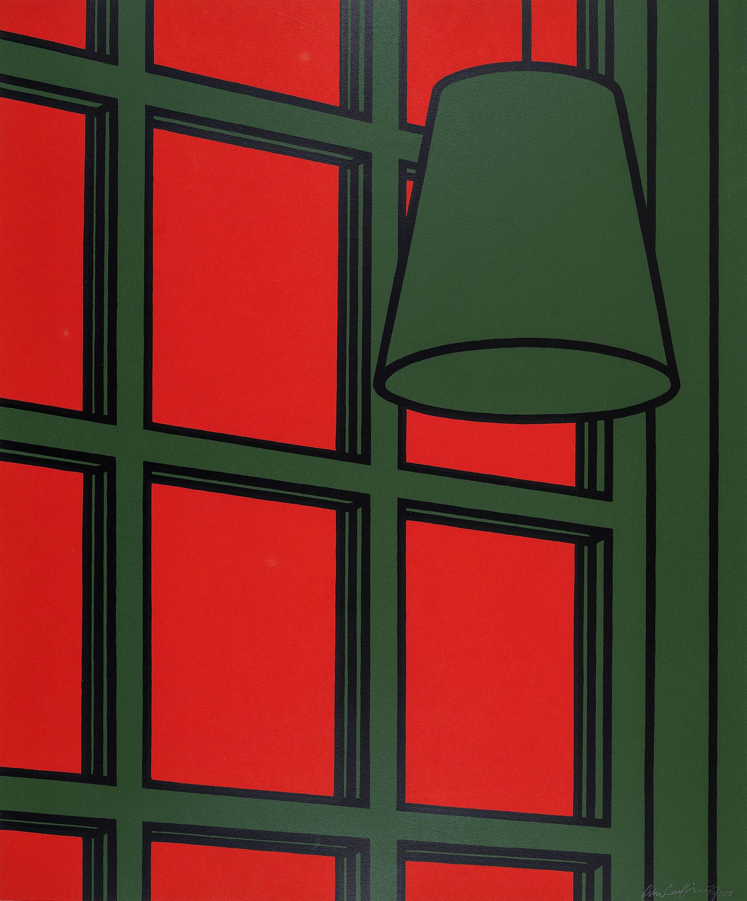 Interior: Evening by Patrick Caulfield