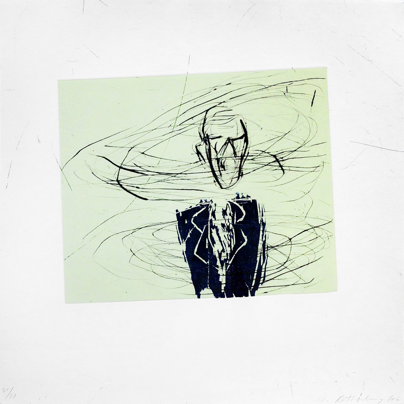 Breath-Man by Susan Rothenberg