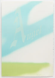 Angel by Ed Ruscha at Leslie Sacks Gallery