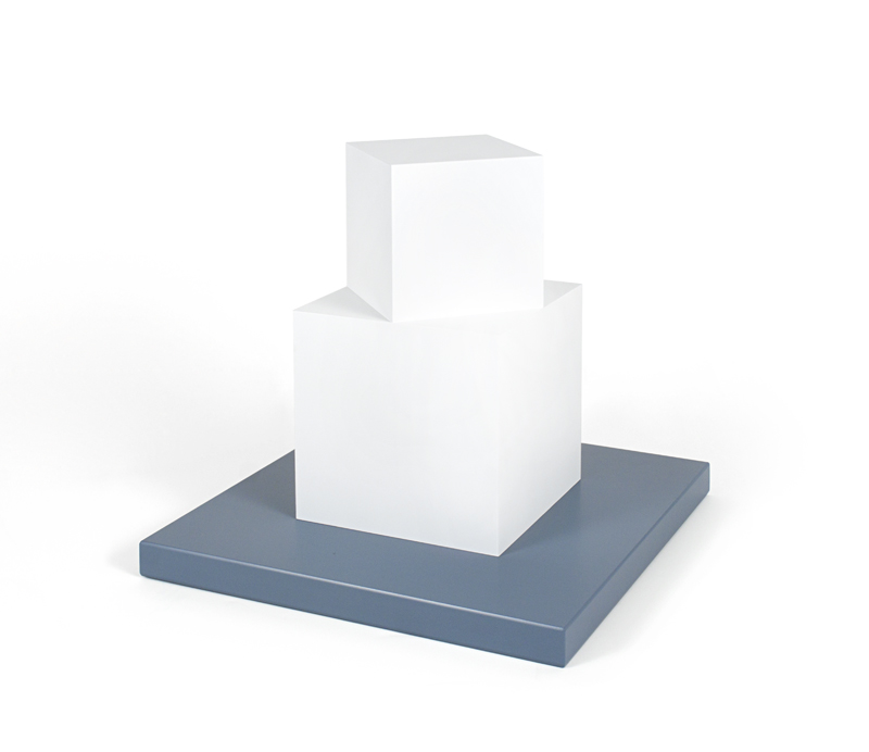 Cube on a Cube by Sol LeWitt