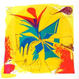 DC Tree by Jessica Stockholder at Gary Lichtenstein Editions