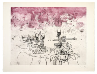 Judgements: After the Nuremberg Trial by Roberto Matta at Sims Reed Gallery (IFPDA)