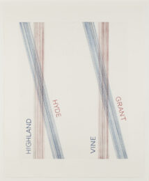L.a.s.f. #2 by Ed Ruscha at Leslie Sacks Gallery