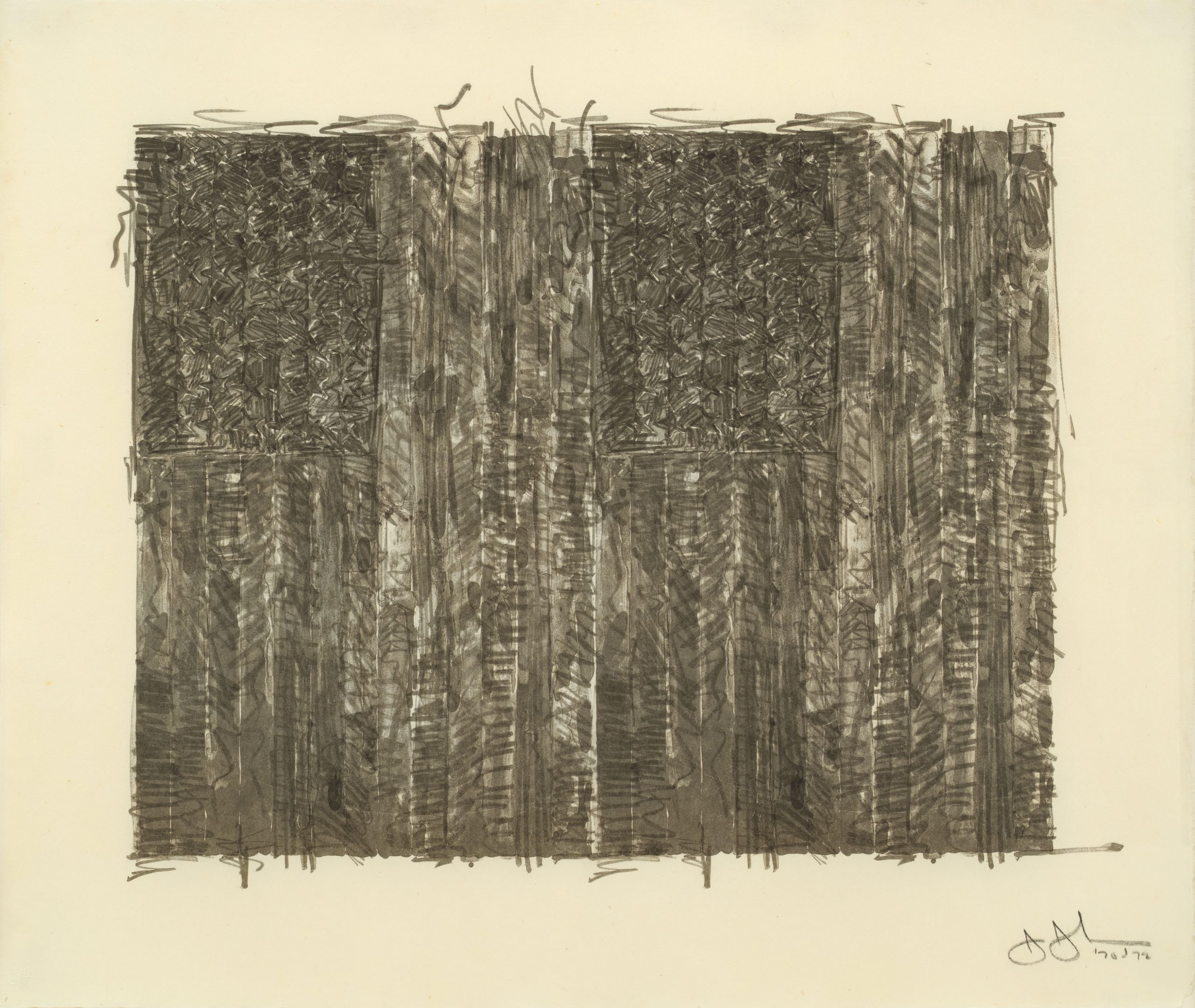 Two Flags by Jasper Johns