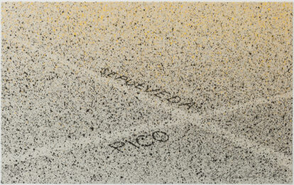 Pico and Sepulveda by Ed Ruscha at Leslie Sacks Gallery