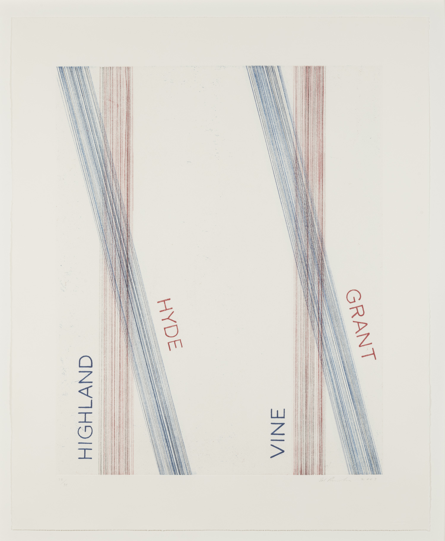 L.a.s.f. #2 by Ed Ruscha